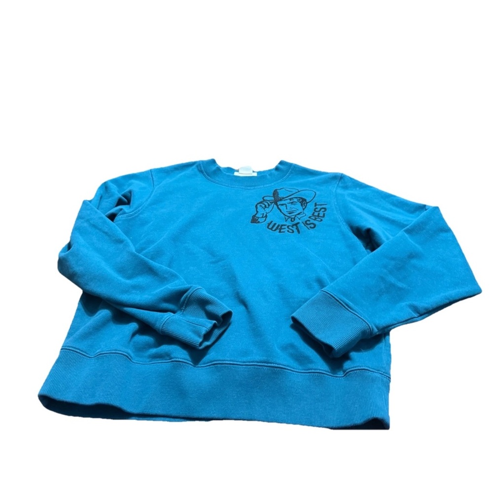 Ariat Teal Crewneck Sweatshirt with Western Graphic